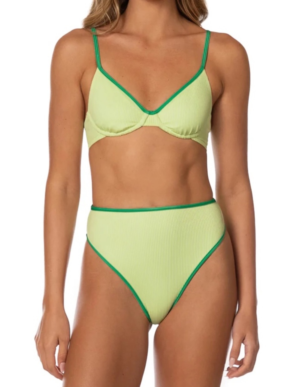 Maaji Green Symphony U-Wire Bikini Medium NWT
